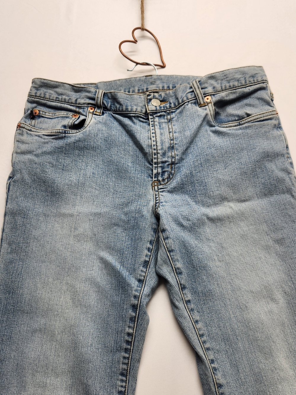 ⭐️Vintage Polo Ralph Lauren Saturday Bootcut Jeans Light Wash Stretch Denim 14